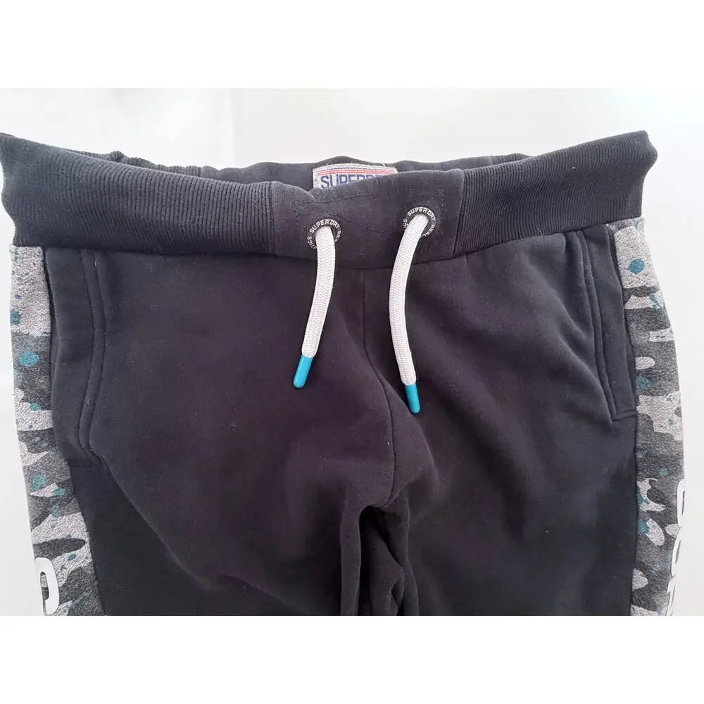 Superdry Athletic Joggers Mens Large Black